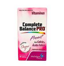 COMPLETE BALANC PRENAT SUPALTABLETAS30