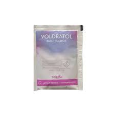 VOLDRATOL ELECTROLITOS SABOR CHICLE DE MORA AZUL SOBRE
