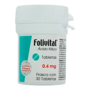FOLIVITAL 0.4 MG TABLETAS 30 BLIST