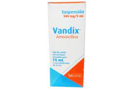 VANDIX (AMOXICILINA) 500/5ML SUSP 75ML  LGEN