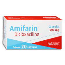 DICLOXACILINA 500 MG CAPSULAS 20  LGEN