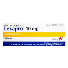 LEXAPRO 10MG 14TABLETAS