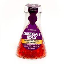 OMEGA 3 MAX SALMON+VITA E CAPSULAS 60