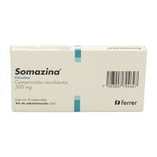 SOMAZINA 500 MG COMPRIMIDOS 10