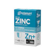 SOLANUM ALIM ZINC+L-LIS 45C CAPS