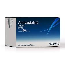 ATORVASTATINA 20 MG C / 60 TABLETAS
