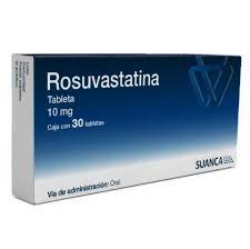 ROSUVASTATINA 10MG 30TABLETAS  LG