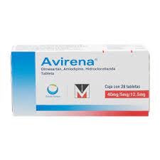 AVIRENA 40/5/12.5MG TABLETAS 28