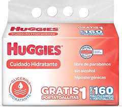 TOALLITAS HUMEDAS  HUGG C-HIDR C/160 +P-TASN
