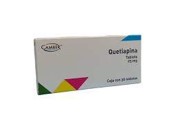QUETIAPINA 25MG TABLETAS C/30