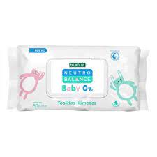 TOALLITAS HUMEDAS  PALMOL N-BAL BABY 0% C/80