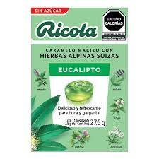 CARAM RICOLA EUCALIP S/AZUC C/