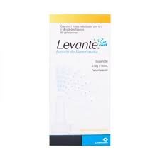 LEVANTE SUSPENSION PED.05G/100ML INH 10G