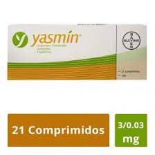 YASMIN 3/0.03 MG GRAG 21     011