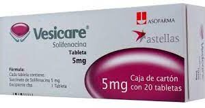 VESICARE 5MG TABLETAS RECUB 20