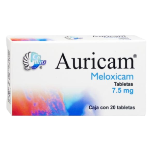 AURICAM (MELOXICAM) TABLETASS 7.5 MG C/20