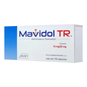 MAVIDOL TR (KETOROLACO 10MG / TRAMADOL 25MG) C/10CAP