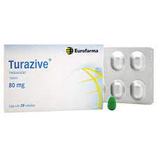 TURAZIVE 80MG 28 TABLETAS