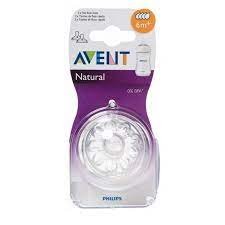 CHUPON TETINA AVENT NAT RAP 6M C/2