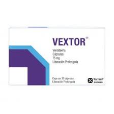 VEXTOR 75 MG CAPSULAS LIB PROL 30