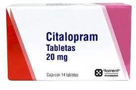 CITALOPRAM 20 MG C/ 14 TABLETAS