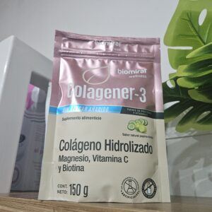 COLAGENER - 3 SABOR PEPINO, POLVO C / 150 GR