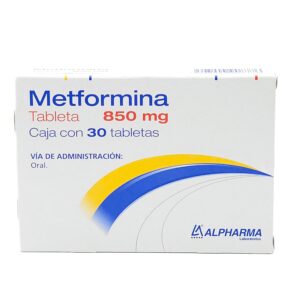 METFORMINA 850MG A C/30 TABLETAS