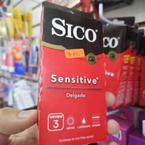 PRESERV SICO SENS FEEL CAR/3