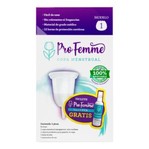 Copa Menstrual Pro Femme Modelo 1