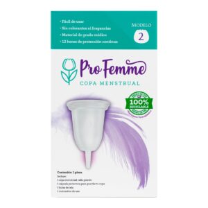Copa Menstrual Pro Femme Modelo 2