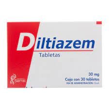 DILTIAZEM 30 MG 30 TABLETAS   LG