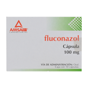 FLUCONAZOL 100 MG C / 10 CAPSULAS
