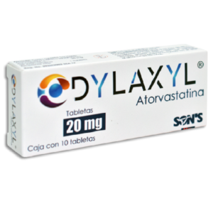 DYLAXYL 20 MG ATORVASTATINA C / 10 TABLETAS