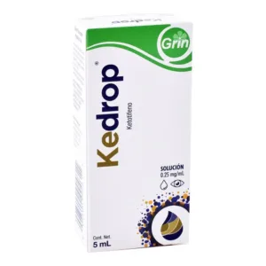 KEDROP 0.025 MG SOLUCION OFTALMICO 5 ML