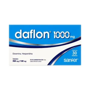 DAFLON 1000 900/100 MG 30 TAB