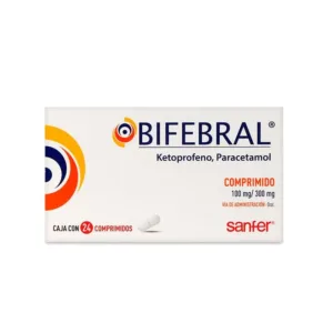 BIFEBRAL 100/300MG 24 CPR
