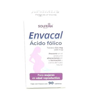 ACIDO FOLICO 0.4 MG (ENVACAL)