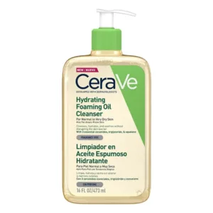 Aceite Limpiador Cerave Espumoso Hidratante 473 Ml