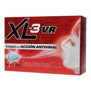 X L 3 VR 3 / 50 / 375 MG 24 TABLETAS