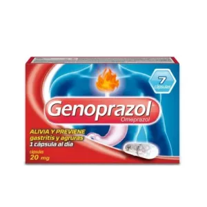 GENOPRAZOL 20MG BLISTER CAPSULAS 7