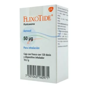 FLIXOTIDE AEROSOL SUSPENSION 50MCGDOS 120
