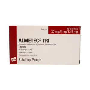 ALMETEC TRI 20 5 12.5 MG TABLETAS 28
