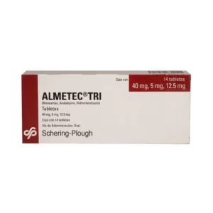 ALMETEC TRI 40/5/12.5 MG TABLETAS 14