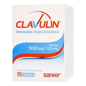 CLAVULIN 500 MG TABLETAS 15
