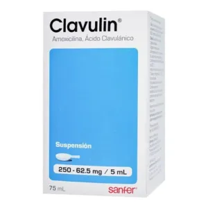 CLAVULIN 250 MG SUSP 75ML