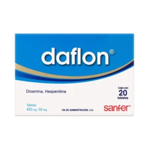 DAFLON 450/50 MG TABLETAS 20         005