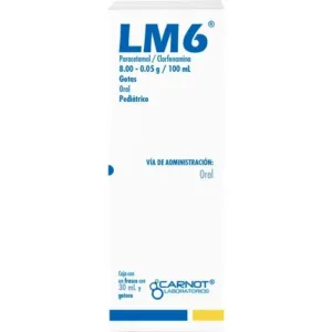 LM6 PEDIATRICO 0.050/8.000 G GOTAS 30 ML