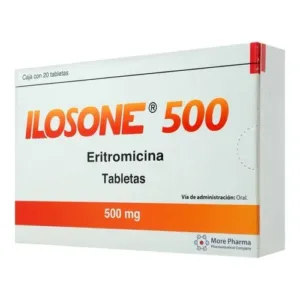 ILOSONE 500 MG TABLETAS 20