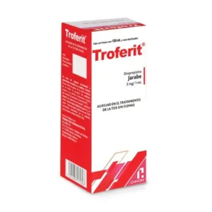 TROFERIT 300 MG JARABE 120 ML  522