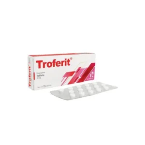 TROFERIT 30 MG TABLETAS 15